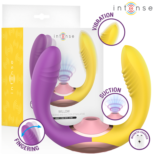 INTENSE HIGH TECH Willow Stimulateur À Succion Vibration 3 1 - Aura Intime