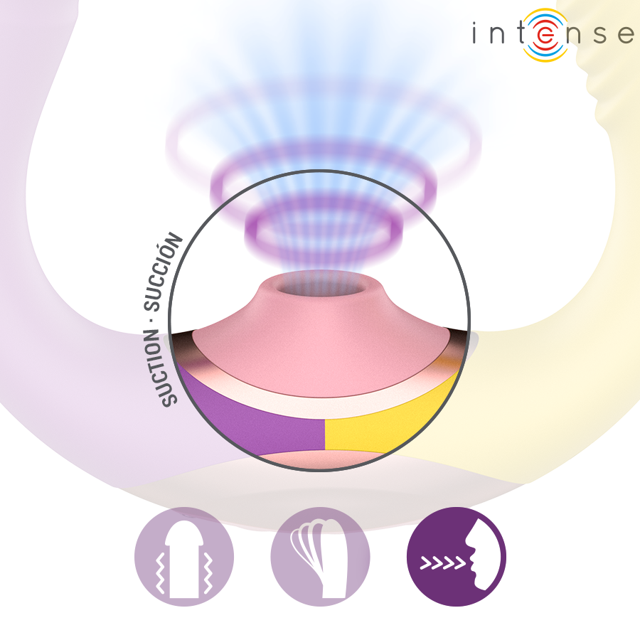 INTENSE HIGH TECH Willow Stimulateur À Succion Vibration 3 1 — vue alternative