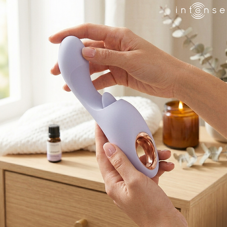INTENSE HIGH TECH Anya Stimulateur Vibrations Mouvements Multifonctionnel — accessoires inclus