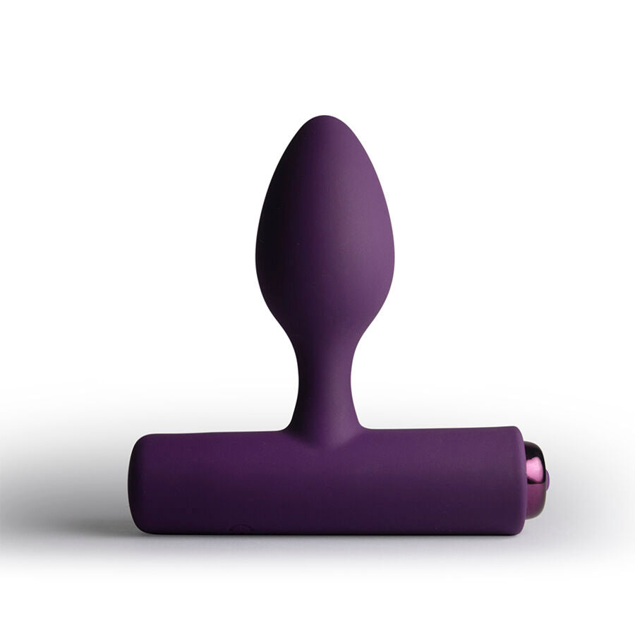 ROCKS-OFF MINI BAGUETTE RECHARGEABLE 16 FONCTIONS ROSE PIVOINE — vue détaillée