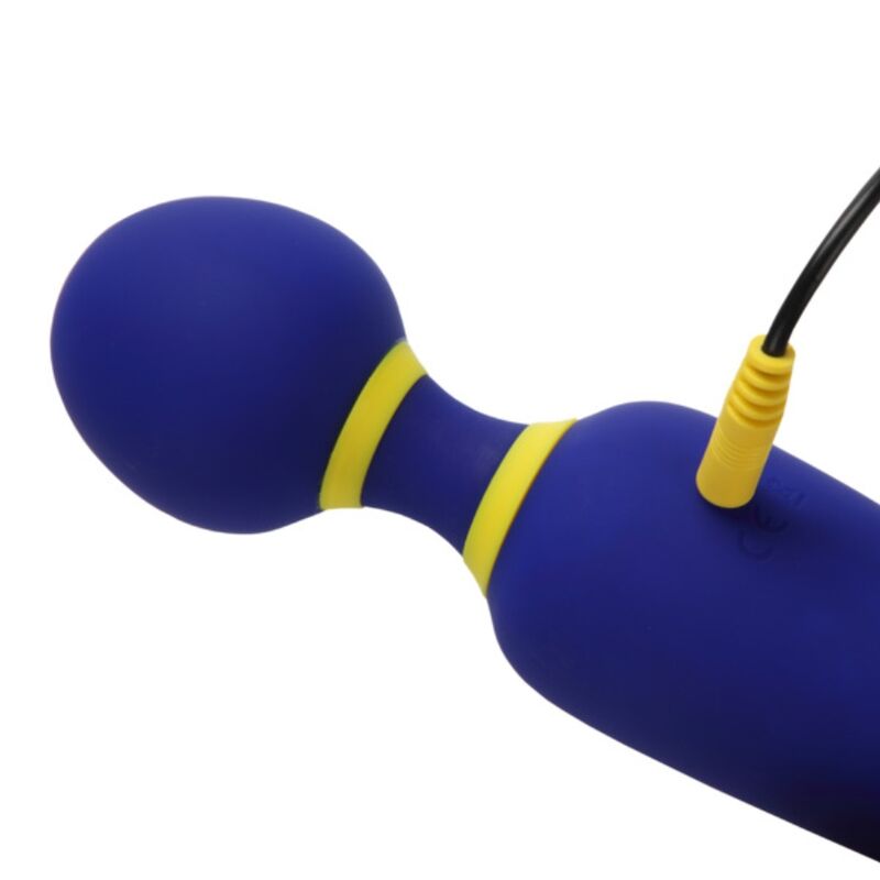 ROMP FLIP BAGUETTE VIBRANTE SILENCIEUSE 10 MODES BLEUE — accessoires inclus
