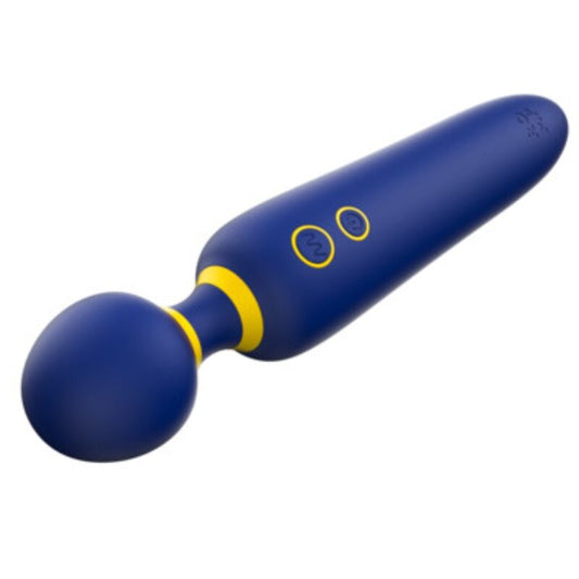 ROMP FLIP BAGUETTE VIBRANTE SILENCIEUSE 10 MODES BLEUE - Aura Intime