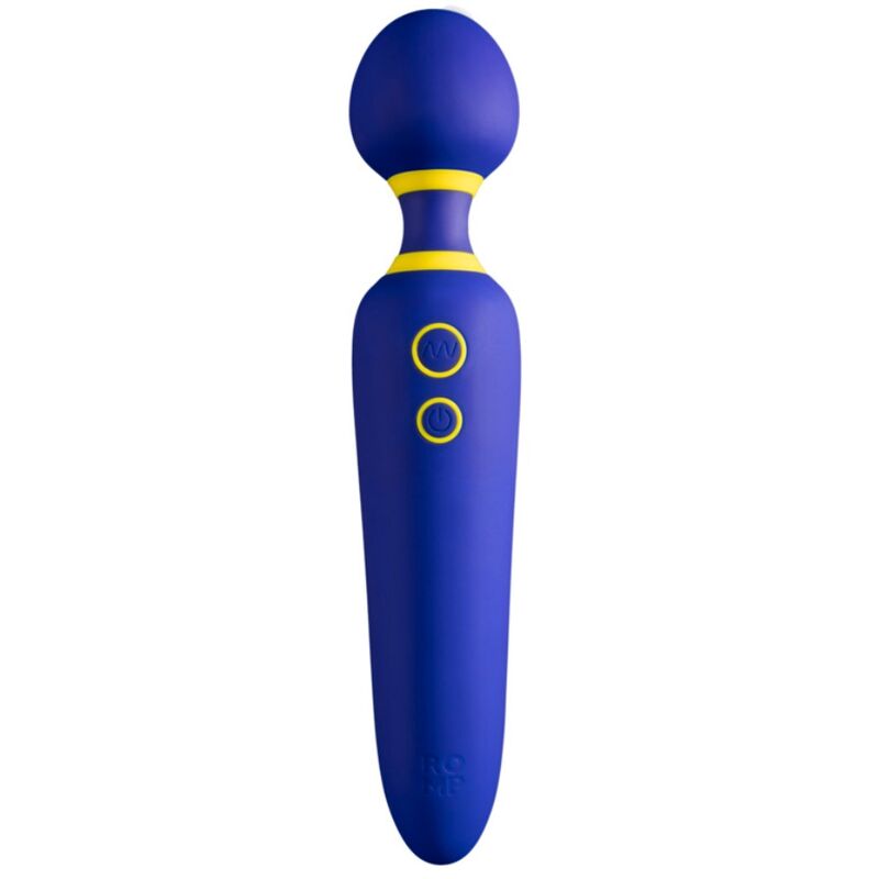 ROMP FLIP BAGUETTE VIBRANTE SILENCIEUSE 10 MODES BLEUE — vue détaillée