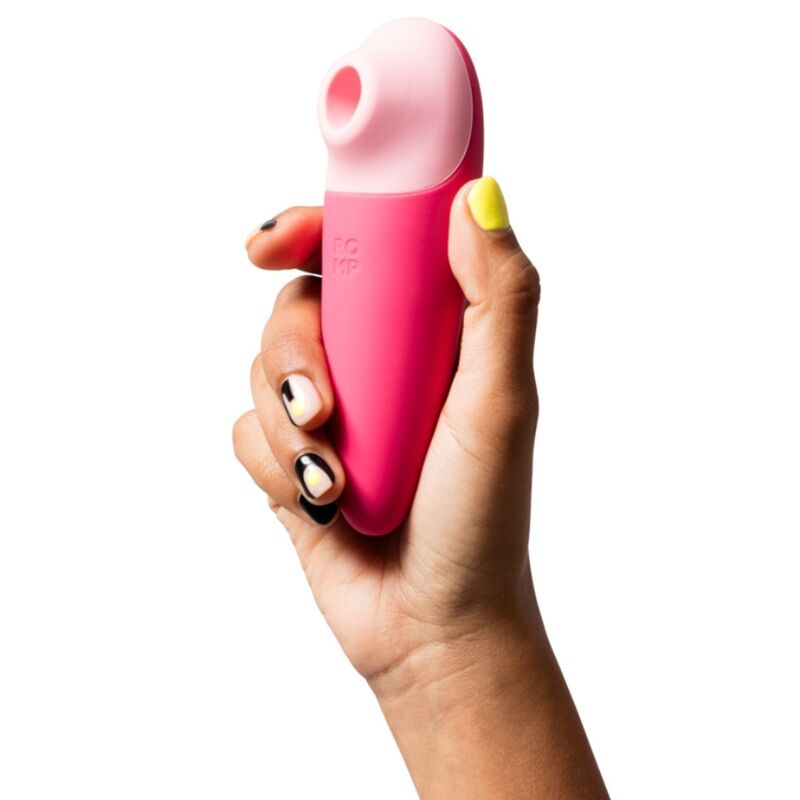ROMP SHINE X SUCCION CLITORIALE 10 NIVEAUX ROSE — vue arrière