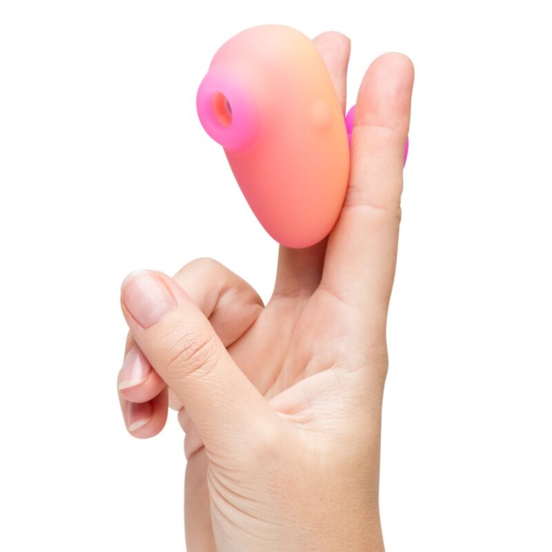 ROMP KISS VIBRATEUR À DOIGTS RECHARGEABLE À SUCCION CLITORIALE — vue détaillée