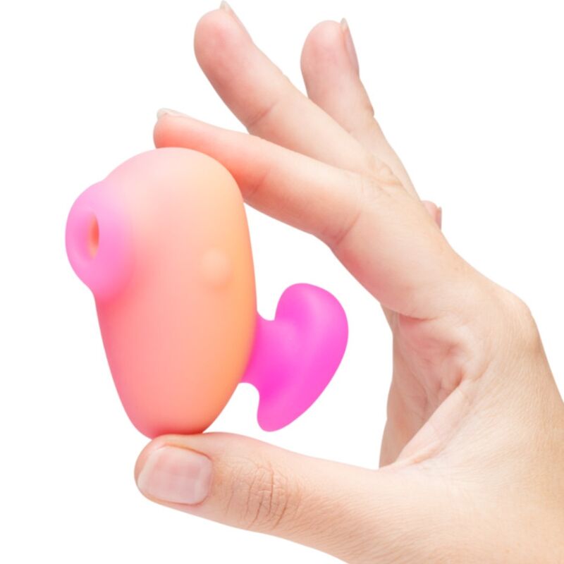 ROMP KISS VIBRATEUR À DOIGTS RECHARGEABLE À SUCCION CLITORIALE — vue arrière