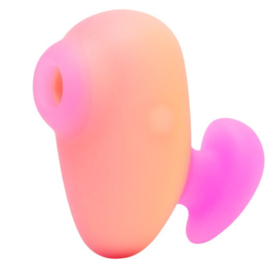 ROMP KISS VIBRATEUR À DOIGTS RECHARGEABLE À SUCCION CLITORIALE - Aura Intime