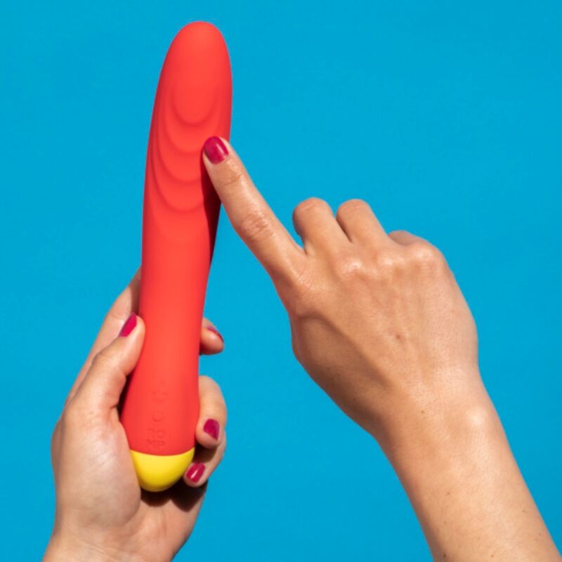 ROMP HYPE VIBRATEUR MULTIFONCTIONS POINT G ROUGE — vue détaillée