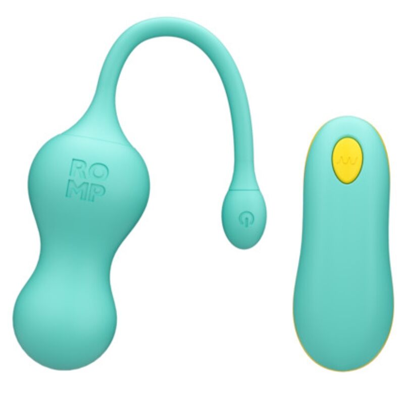 ROMP CELLO VIBRANT MULTIFONCTION CELLO TURQUOISE TÉLÉCOMMANDE - Aura Intime