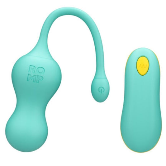 ROMP CELLO VIBRANT MULTIFONCTION CELLO TURQUOISE TÉLÉCOMMANDE - Aura Intime