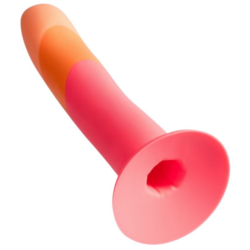 ROMP DIZI GODEMICHET SILICONE VENTOUSE TRICOLÉ 18 CM — vue alternative