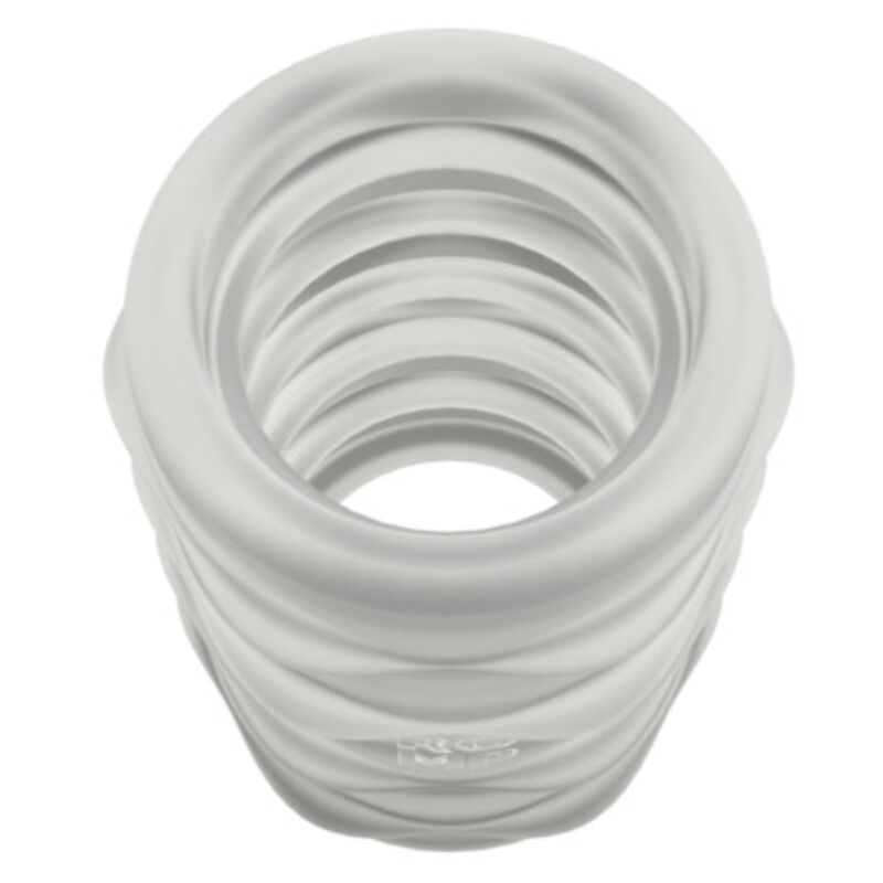 ROMP MOSH MASTURBATEUR MÂLE TRANSPARENT GAINE RÉVERSIBLE 6 CM - Aura Intime