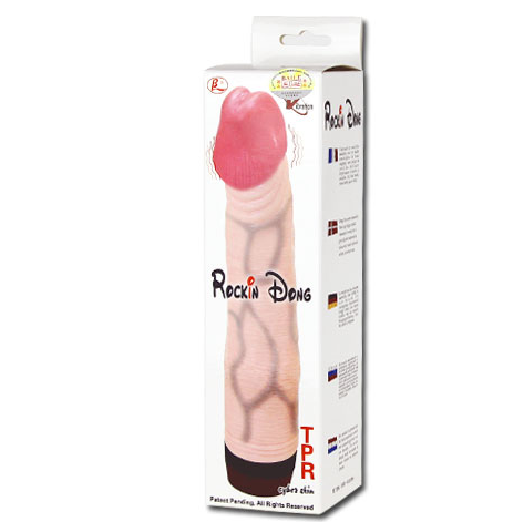 BAILE VIBRATORS ROCKIN DONG PÉNIS CYBER PEAU I - Aura Intime