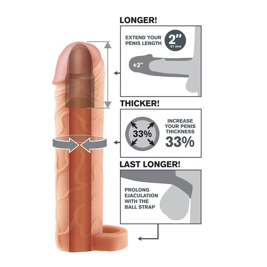 FANTASY X-TENSIONS PERFECT 2 EXTENSION BALL STRAP SKIN — vue détaillée