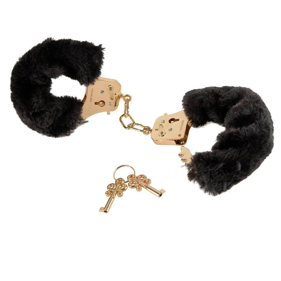 FETISH FANTASY GOLD Manchettes Deluxe Furry — vue arrière
