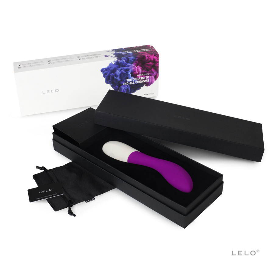 LELO Vibrateur Mona Wave Rose Profond — vue alternative