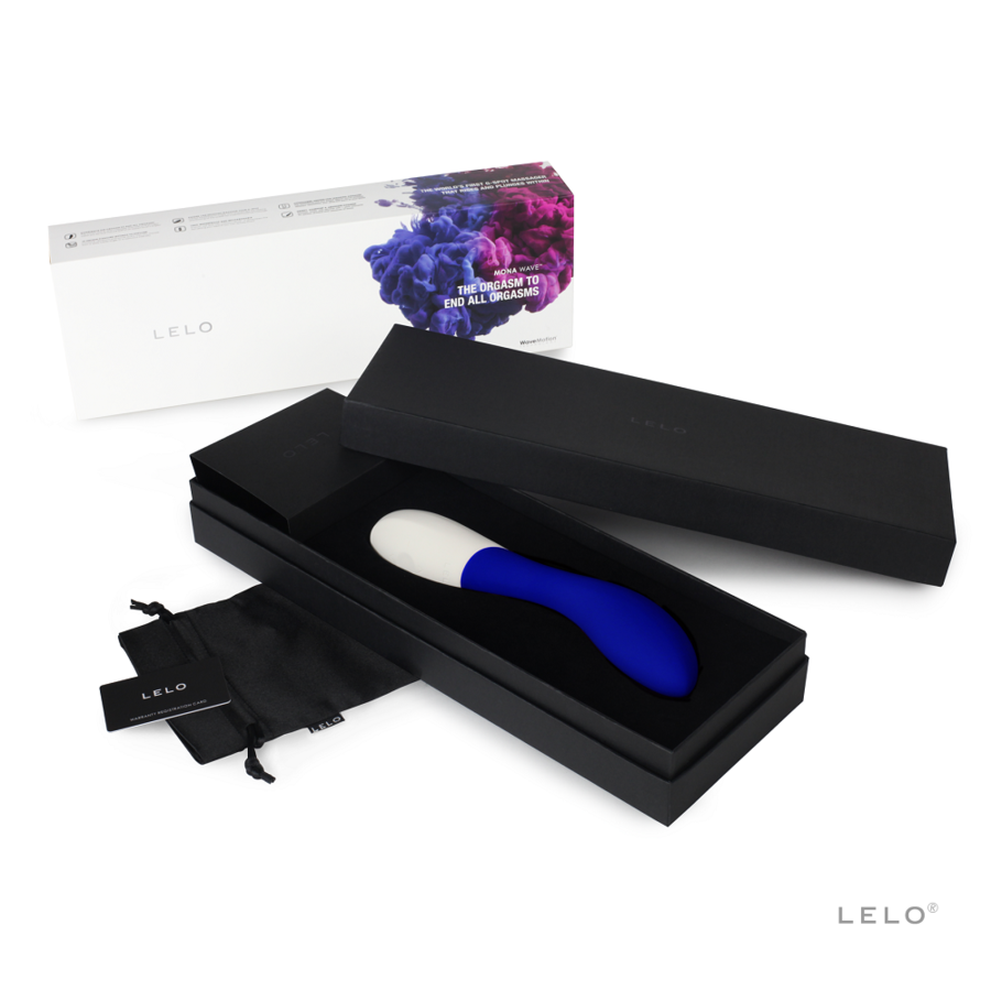 LELO Vibrateur Mona Wave Bleu Nuit — vue alternative