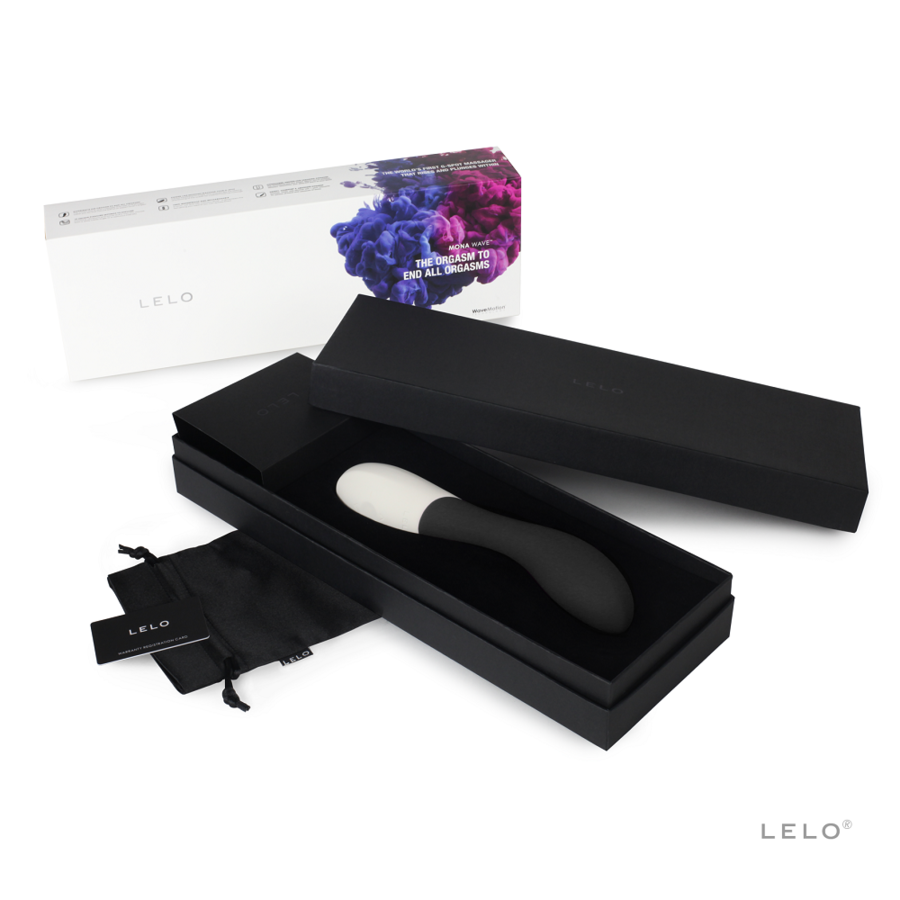 LELO Vibrateur Mona Wave Noir — vue détaillée