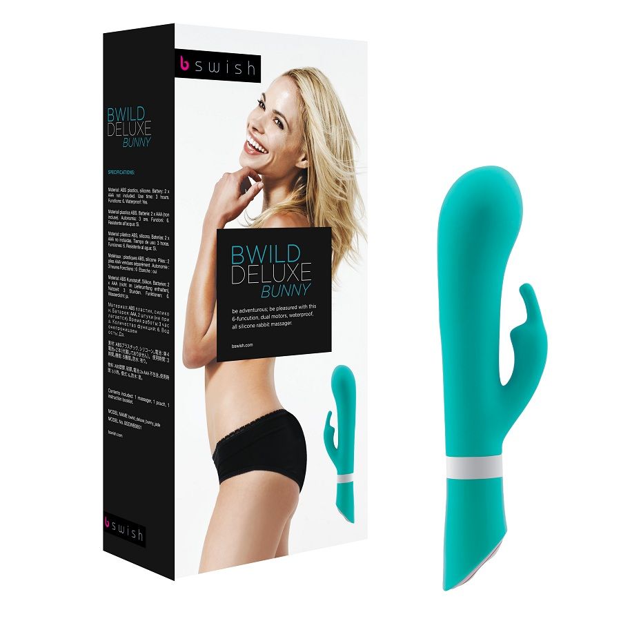 B SWISH Bwild Deluxe Bunny Rabbit Vibrateur Jade - Aura Intime