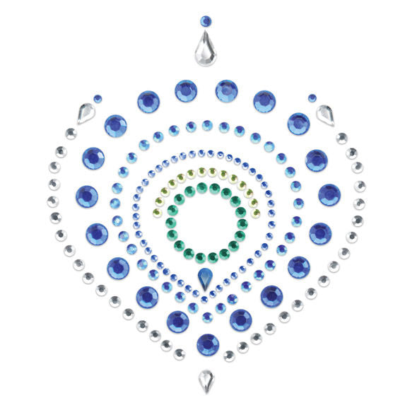 BIJOUX DESIRE METALLIQUE Indiscrets Flamboyant Bleu&Vert — vue alternative
