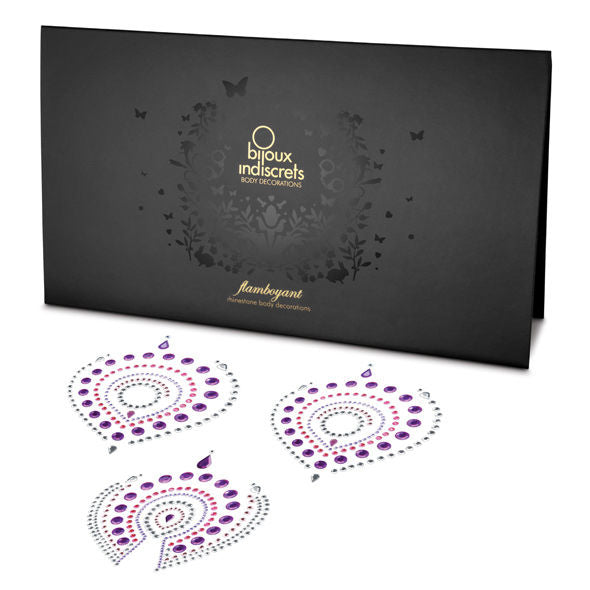 BIJOUX DESIRE METALLIQUE Indiscrets Flamboyant Lilas&Rose - Aura Intime