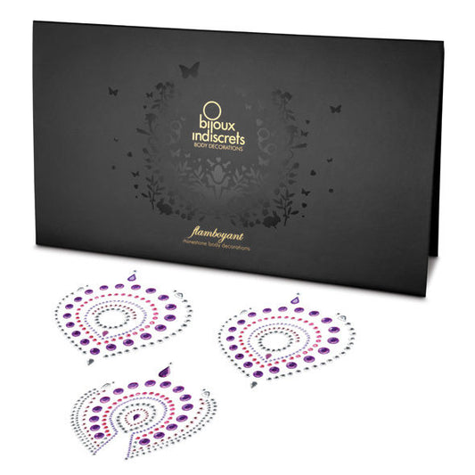 BIJOUX DESIRE METALLIQUE Indiscrets Flamboyant Lilas&Rose - Aura Intime