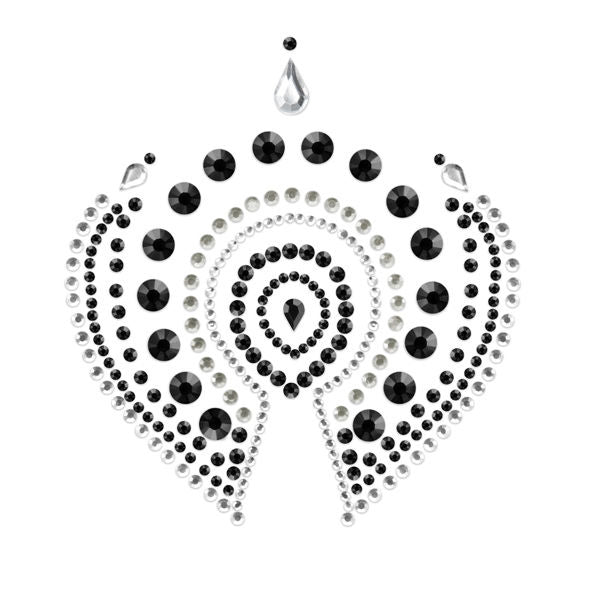BIJOUX DESIRE METALLIQUE Indiscrets Flamboyant Noir & Argent — vue alternative