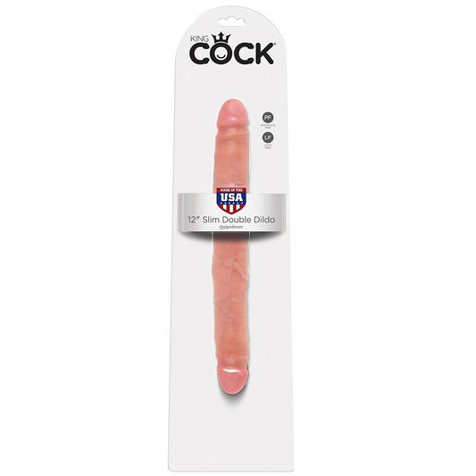 KING COCK GODE DOUBLE NATUREL 30 CM - Aura Intime