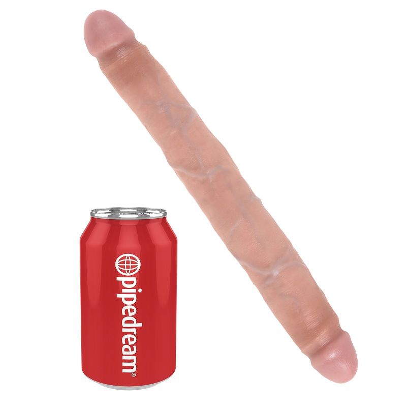 KING COCK GODE DOUBLE NATUREL 30 CM — vue alternative