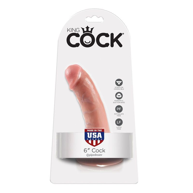 KING COCK 6 CHAIR GODE 15.2 CM - Aura Intime