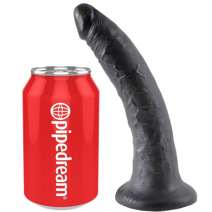 KING COCK 7 GODE NOIR 17.8 CM — vue alternative