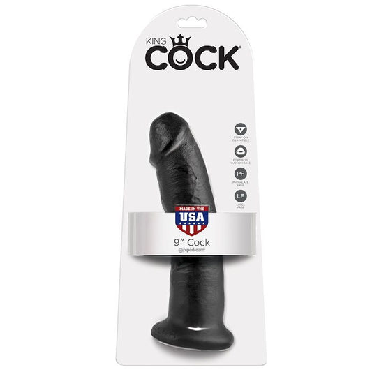 KING COCK 9 GODE NOIR 22.9 CM - Aura Intime