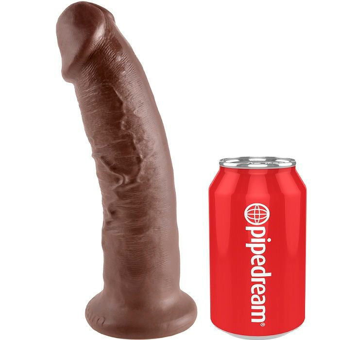 KING COCK 9 GODE MARRON 22.9 CM — vue alternative