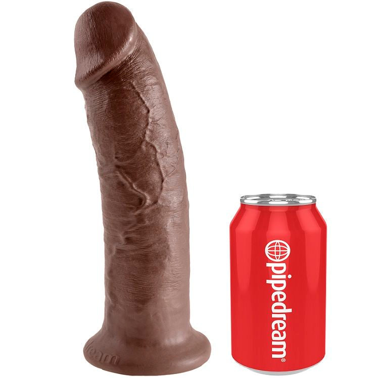 KING COCK 10 GODEUE MARRON 25.4 CM — vue alternative