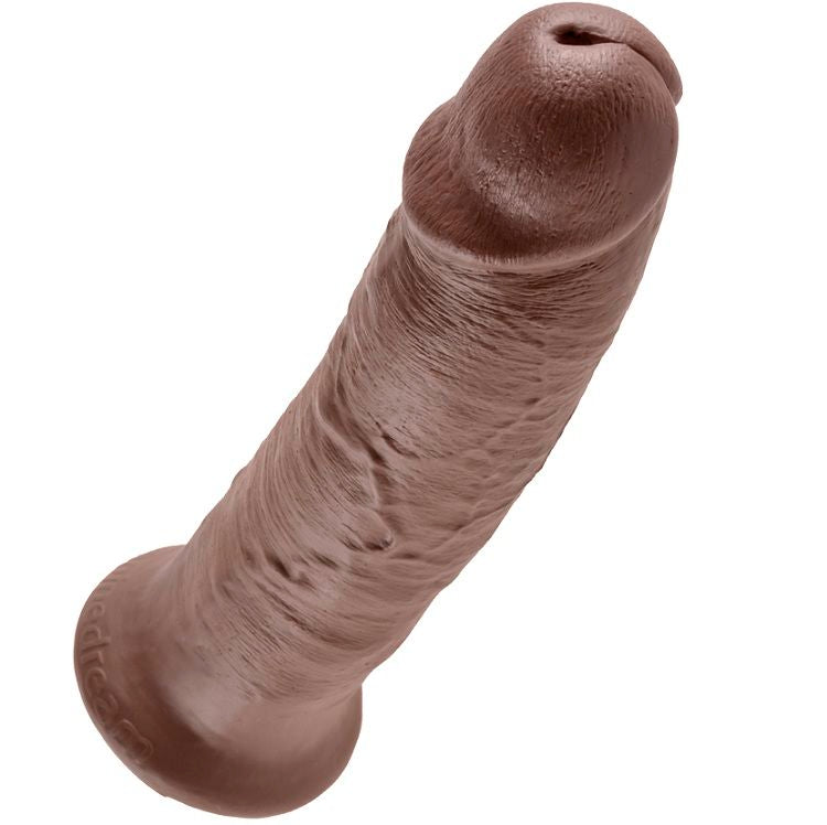 KING COCK 10 GODEUE MARRON 25.4 CM — vue arrière
