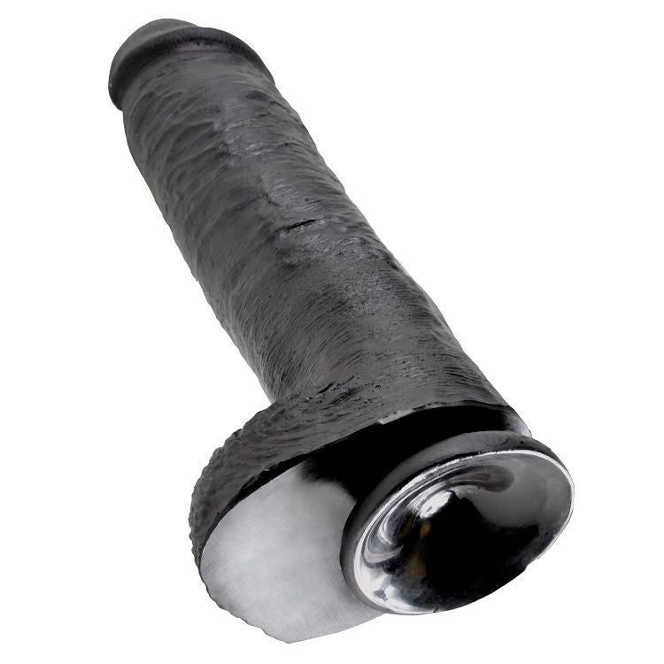 KING COCK 11 GODE NOIR BOULES 28 CM — vue alternative