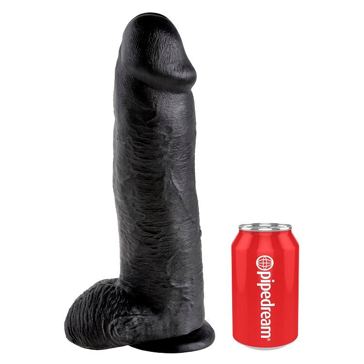 KING COCK 12 GODE NOIR BOULES 30.48 CM — vue alternative