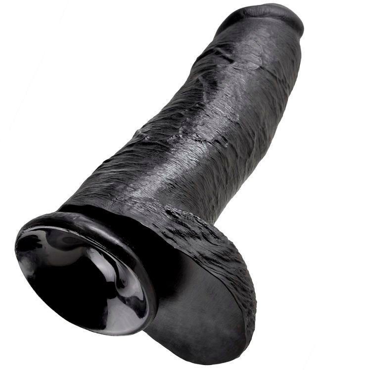 KING COCK 12 GODE NOIR BOULES 30.48 CM — vue arrière