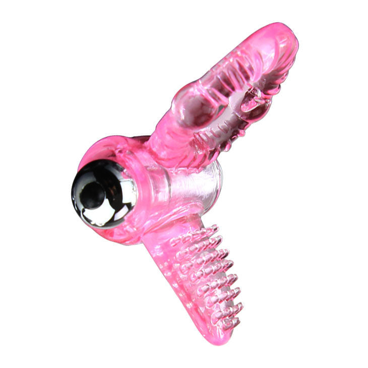 BAILE FOR HIM ANNEAU PÉNIS VIBRATEUR ROSE SWEET ABS 10 RYTHMES — vue détaillée