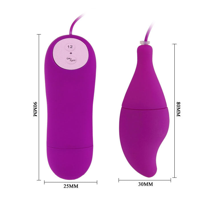BAILE STIMULATING Pleasure Shell12 Violet Sauver Nouveau — accessoires inclus