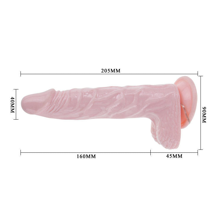 BAILE VIBRATORS SUPER VIBRO DONG V — accessoires inclus