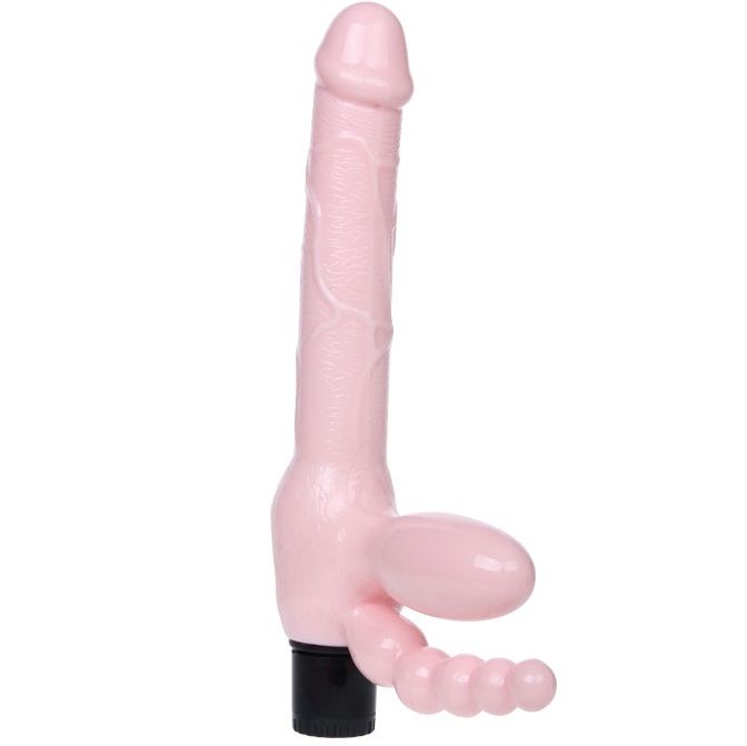 BAILE Harnais Sans Corde Tpr Vibration Stimulation Anal 25.4 Cm — vue alternative
