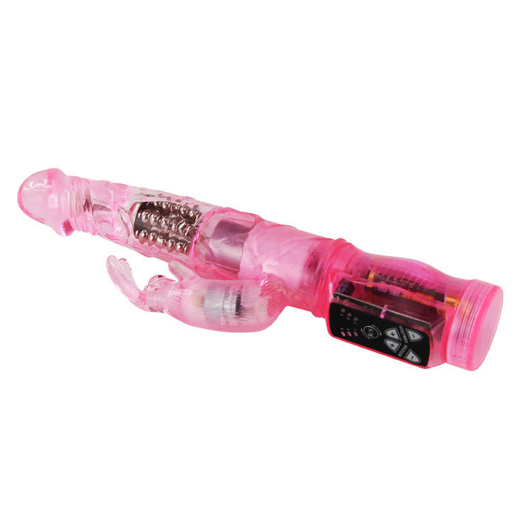 BAILE ROTATIONS MINI ROTATEUR LAPIN ROSE SUPERSTIMULATEUR — vue détaillée