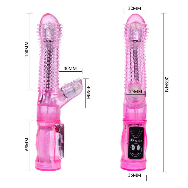 BAILE ROTATIONS Vibrateur Intime Lover Tease Lilas — vue arrière