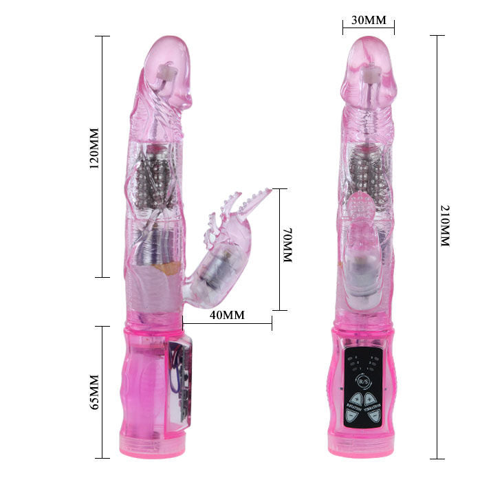 BAILE ROTATIONS MINI LAPIN AMANT INTIME LILAS — vue arrière