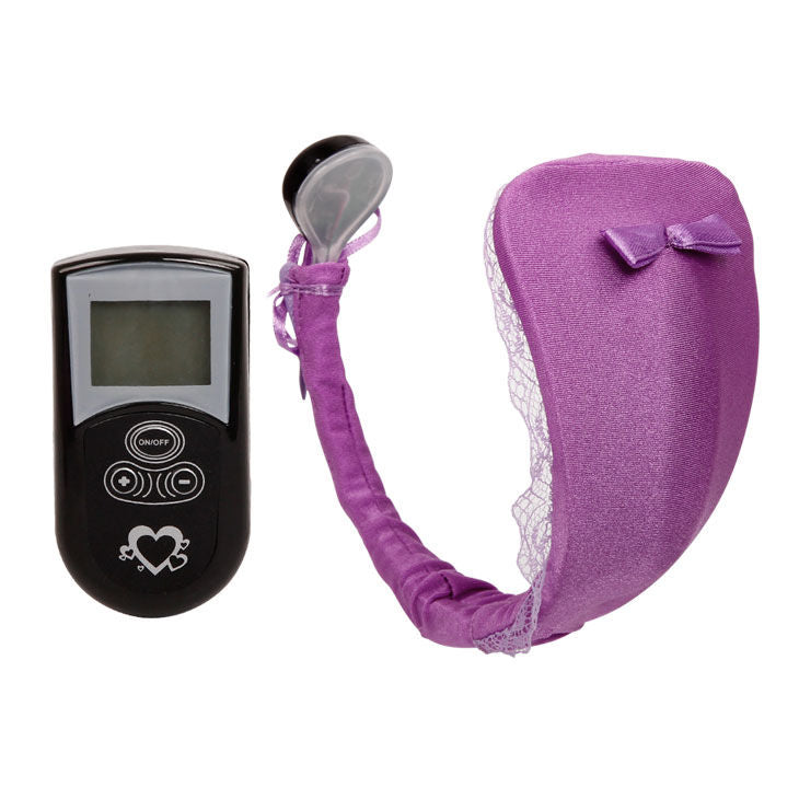 BAILE STIMULATING String Vibrateur Télécommande Lilas - Aura Intime