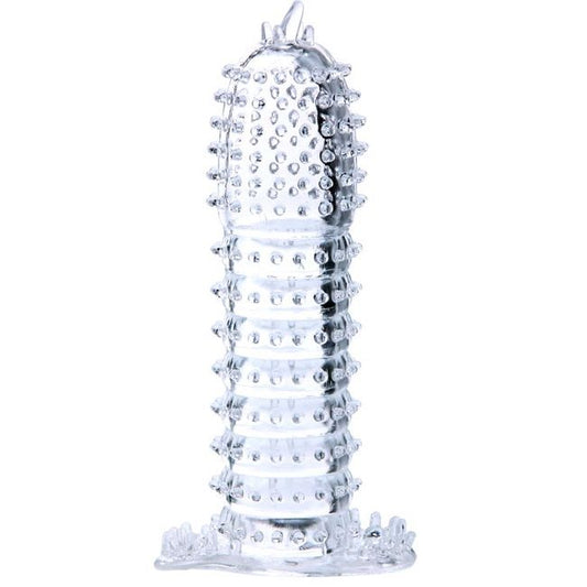 BAILE FOR HIM GAINE PÉNIENNE POINTS STIMULANTS TRANSPARENTS 14 CM - Aura Intime