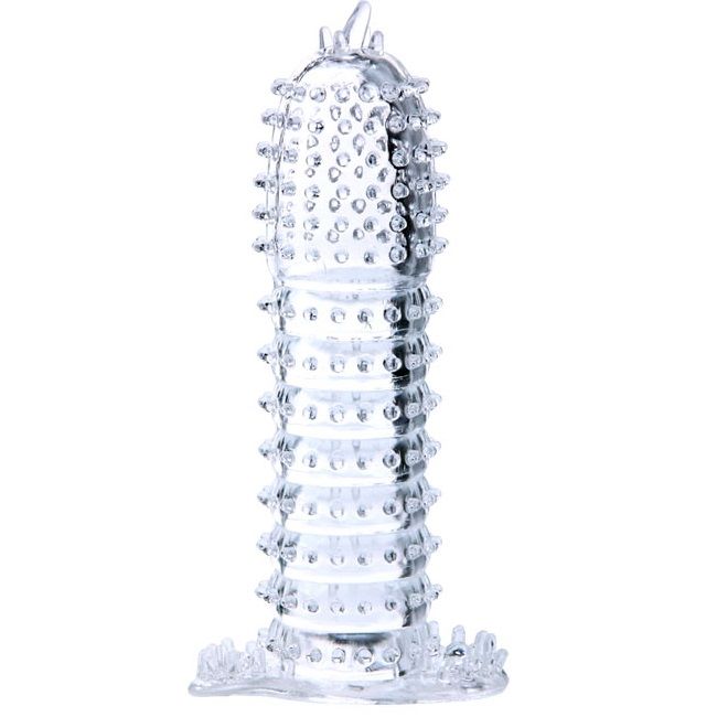 BAILE FOR HIM GAINE PÉNIENNE POINTS STIMULANTS TRANSPARENTS 14 CM - Aura Intime