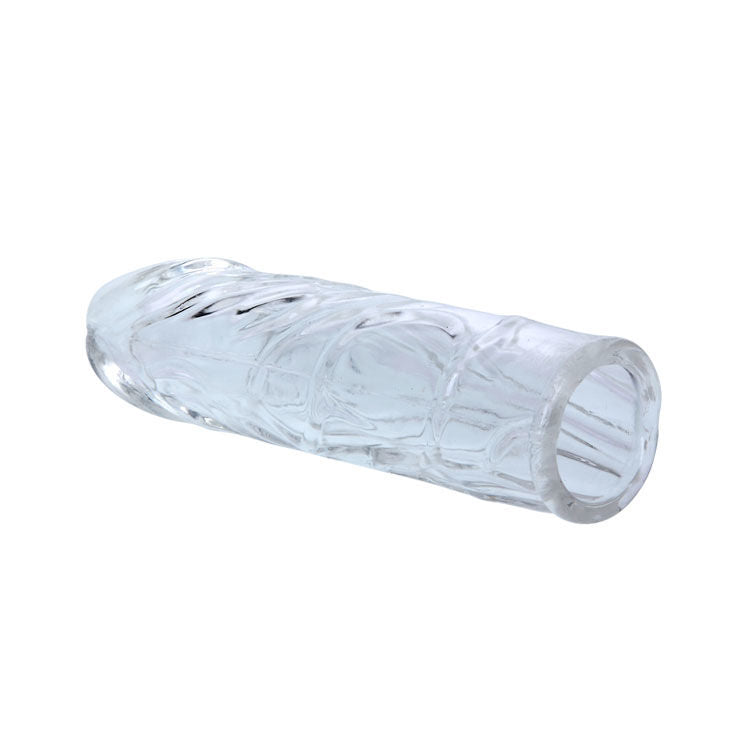 BAILE FOR HIM HOUSSE LILAS PÉNIS SILICONE ADAPTABLE 13 CM — vue arrière