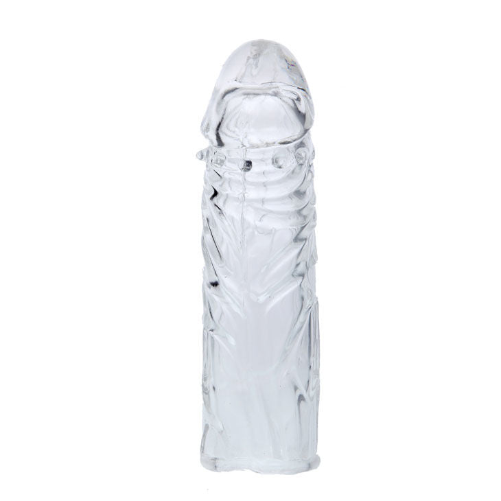 BAILE - Pink Stimulating Silicone Penis Sleeve 13 cm